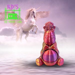 SUPER CUTE UNICORN FIGURE WITH SECRET COMPARTMENT